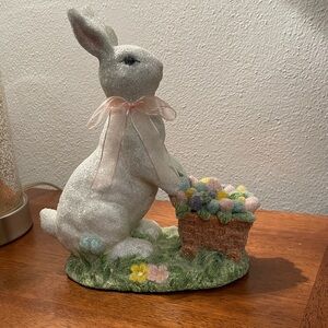 Easter Bunny Rabbit Tabletop Microbead Finish Sugar Look Midwest of Cannon Falls